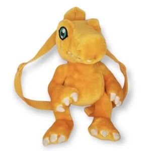 AGUMON DIGIMON PLUSH BACKPACK